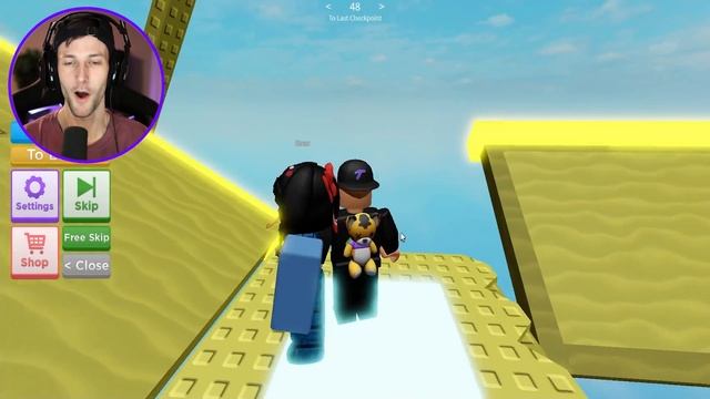 ROBLOX NO JUMP OBBY! (IMPOSSIBLE ROBLOX OBBY!) смотреть онлайн