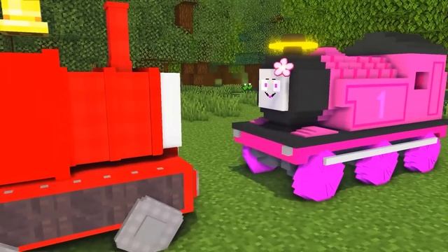Monster School : Devil Choo Choo Charles and Angel Girl Thomas vs Thomas Boy - Minecraft Animation смотреть онлайн
