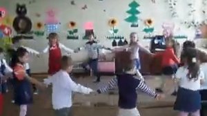 танец "Весну звали" в детском саду