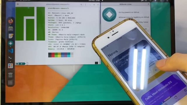 AltServer on Manjaro Linux смотреть онлайн