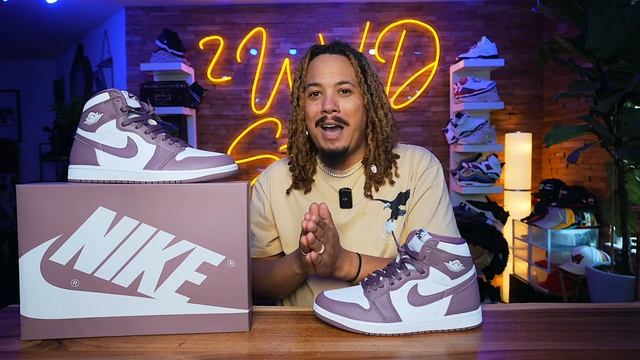 Air Jordan 1 " MAUVE " Review and On Foot смотреть онлайн