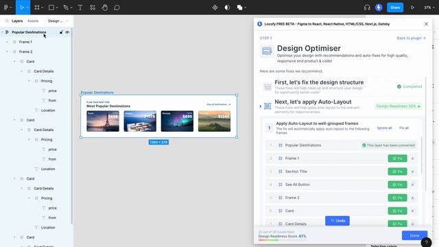 Locofy.ai | Design Optimiser: Applying Auto layout [Guide] смотреть онлайн