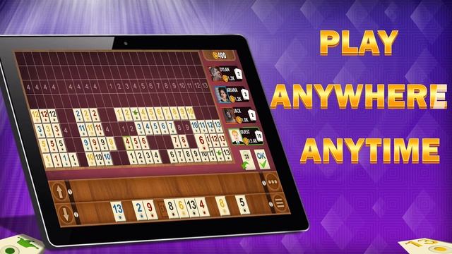 Rummy Kub | Tile Based Rummy | Offline смотреть онлайн