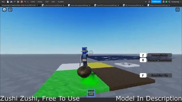 Meteor Summon, Boulder Fly [Roblox Studio Zushi Zushi No Mi] One Piece VFX Free To Use смотреть онлайн
