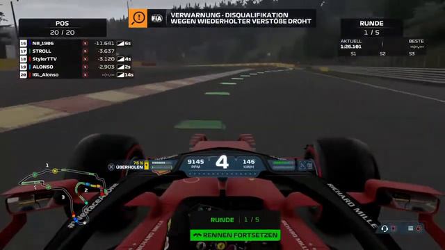 F1 2021 Faires fahren (kappa) mit Niki und später Kevin pt 2 смотреть онлайн