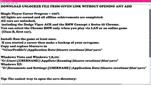 how to unlock all car in blur !!!!!BLUR,BLUR crack, unlock all ,blur cheat смотреть онлайн