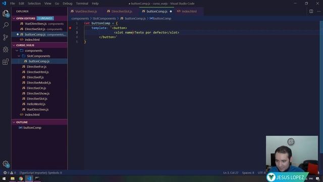 ⚡️ 10 Pasando contenido Dinamico con v-slot ? Curso Vue JS GRATIS смотреть онлайн