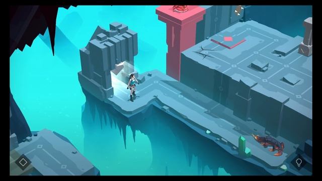 Lara Croft GO - The Cave of Fire Lvl. 6-11 - iOS / Android - Walkthrough Gameplay смотреть онлайн