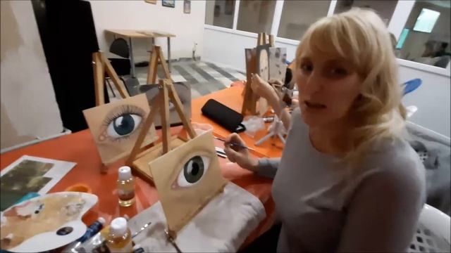 Отзыв Ольги Титовой о уроках портретной живописи в Школе Ирины Воронцовой смотреть онлайн