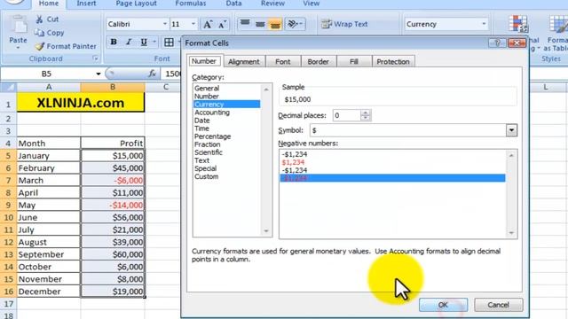 How to custom format a number in Excel смотреть онлайн