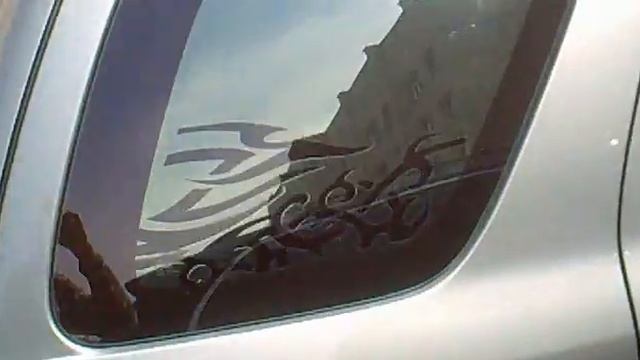 Тонировка с рисунком на Форд Эскейп. Art-tint. Ford Escape. смотреть онлайн