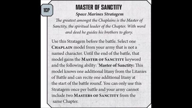 Master of Sanctity Stratagem: Review + Tactics - Faith and Fury New Rules смотреть онлайн