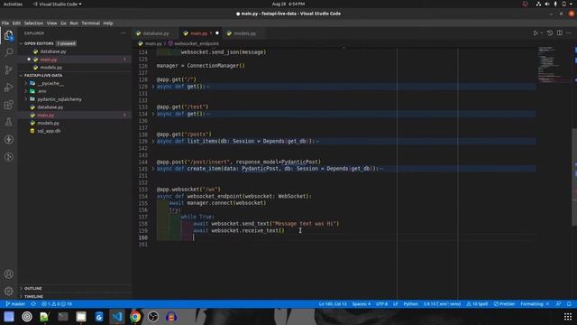 Live Data in FastAPI 3 | Django vs FastAPI (Part 3) смотреть онлайн