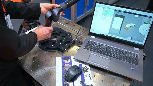 PolyWorks Operating With The PMT Alpha Arm From Manchester Metrology