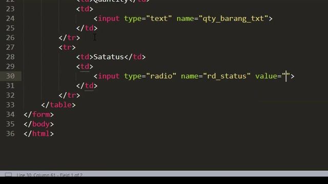 Membuat Program Penjualan Sederhana PHP 7 - Membuat Form Penjualan | Part 1 смотреть онлайн