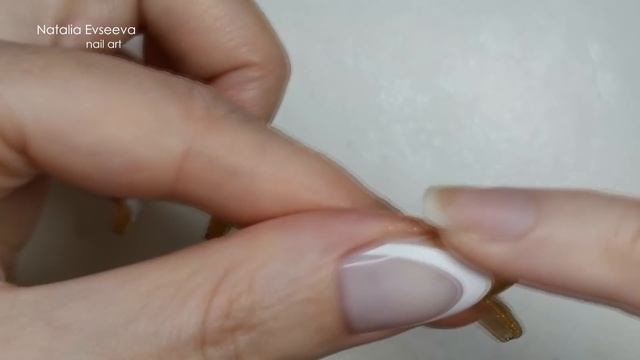 Golden French Manicure / Золотой Френч / Manicura Francesa Dorada смотреть онлайн