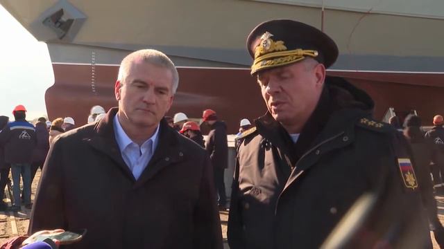 Начальник главного штаба ВМФ первый заместитель Главнокомандующего ВМФ А Витко. смотреть онлайн
