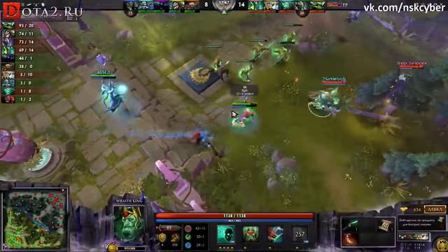Vova Terp vs ThePressure. Cyber NSK 28.09, Play-off. 1/2 WB смотреть онлайн