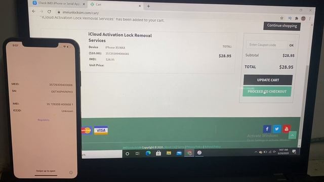Permanent Unlock iCloud Activation Lock iMEI Clean,Lost,Blacklist Support 100% смотреть онлайн