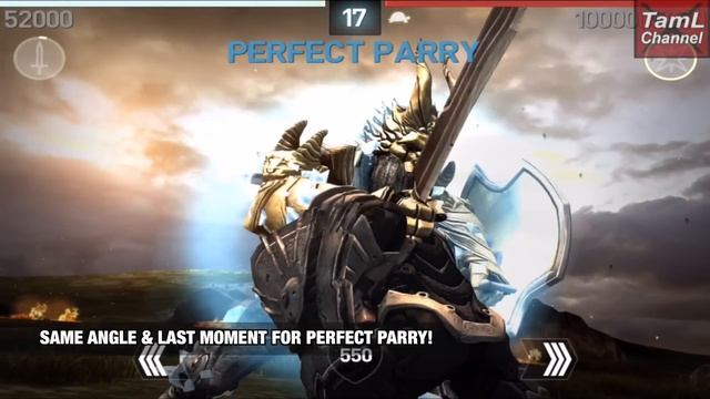 Infinity Blade 3: CLAYMOURN STAGE 3 TIPS - PERFECT PARRIES! смотреть онлайн