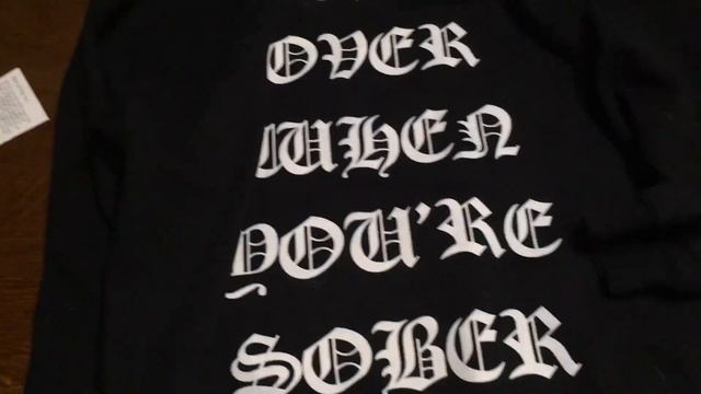 Обзор на оригинальную худи Lil Peep (+Перевод письма, которое идет в комплекте с мерчем) смотреть онлайн