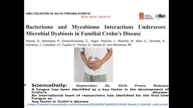 Webinar: Interactions Between the Mycobiome and Bacteriome Impact on Health and Disease смотреть онлайн