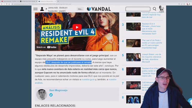 Se Viene!! DLC Ada Wong Resident Evil 4 REMAKE смотреть онлайн