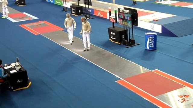 15.03.29 T64 MUROLO Massimiliano(ITA) vs ROUSSET Nicolas(FRA) - 2015 Seoul Fencing WS Grand Prix смотреть онлайн