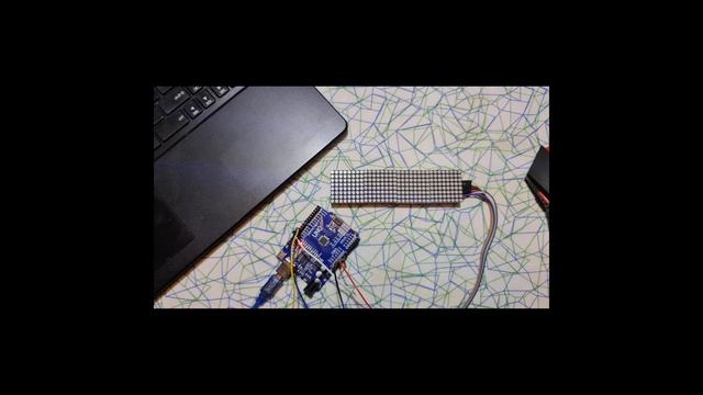 Arduino Uno and Parola Scrolling Sketch смотреть онлайн