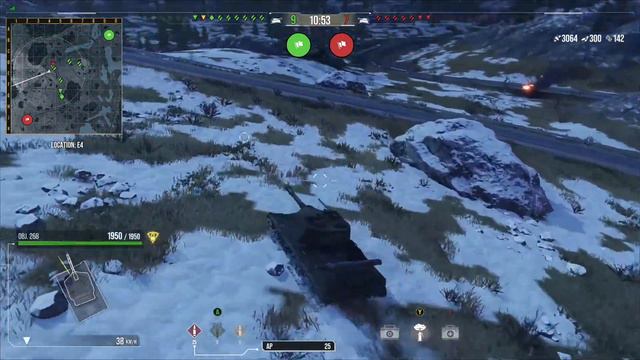 World of tanks COLD WAR OBJ. 268 it is a monster смотреть онлайн