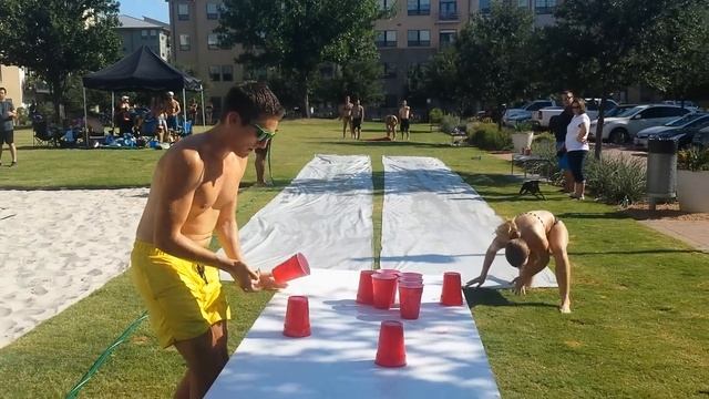Slip n Slide Flip Cup Challenge : Take Two Number 7 смотреть онлайн