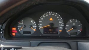 Проверка уровня масла через БК mercedes w210