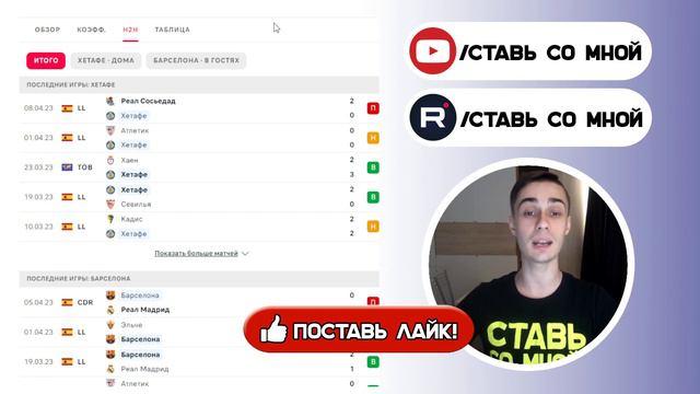 Хетафе – Барселона прогноз на футбол | Испания, Чемпионат Испании, Ла Лига | Прогноз на матч смотреть онлайн