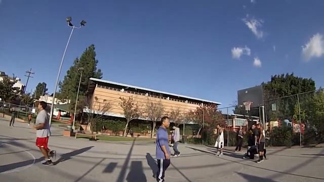 Slomo of June Stepback Jumper after Knocking Ramil Wind 12 25 2014 Christmas Edition смотреть онлайн