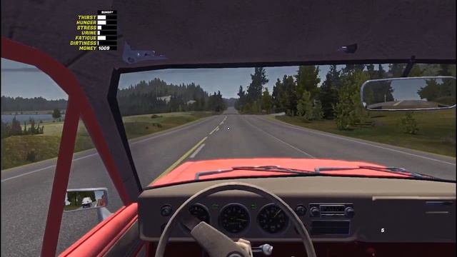 My Summer Car- Pickup test around map (mod) смотреть онлайн