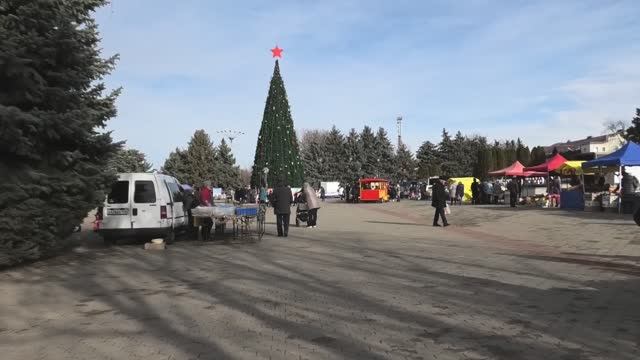 Изобильный предновогодняя ярмарка на площади Ленина смотреть онлайн