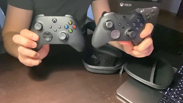Эмоции и сравнение XBOX Microsoft Elite 2 с комплектным геймпадом XBOX Series X смотреть онлайн