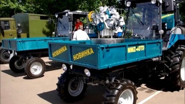 Трактор Т-16 (попрошайка) - ММЗ-30ТД, второе рождение