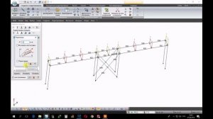 Лира САПР. Расчет колонн, балок и связей на примере одноярусной эстакады ч.2 (Урок 5)