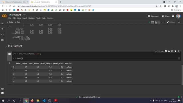 Support Vector Machine SVM Python Implementation смотреть онлайн
