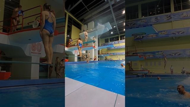 ВОДА тренировки по прыжкам в воду Flydiving 16.11.23 смотреть онлайн