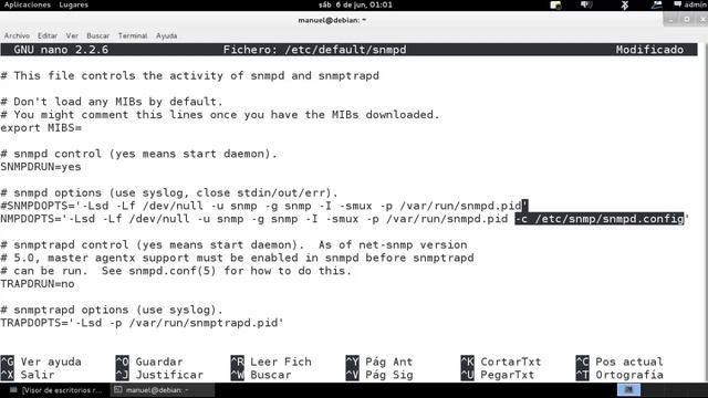 Servidor SNMP en Debian (Linux) смотреть онлайн