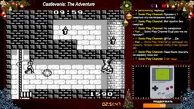 Прохождение: Castlevania: The Adventure. [Game Boy]. Стрим второй смотреть онлайн