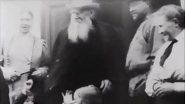 Leo Tolstoy Лев Толстой. Фрагменты кинохроники 1908-1910 гг. смотреть онлайн