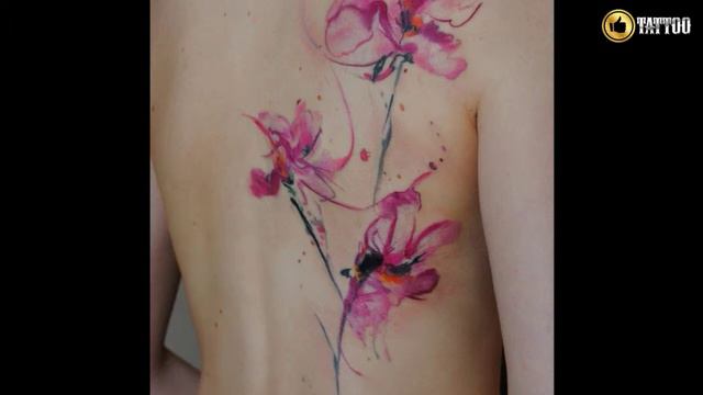Best Amazing Orchids Tattoo Design Idea смотреть онлайн