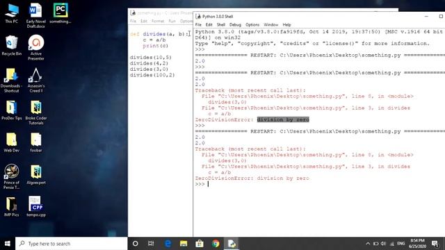 Exception Handling | Python 5-Minute Tutorial | Beginner Python Tutorial смотреть онлайн