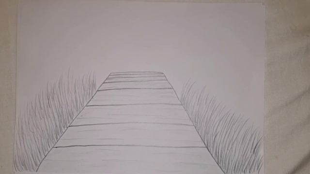 Как нарисовать пейзаж карандашом manzara rasmini chizish смотреть онлайн