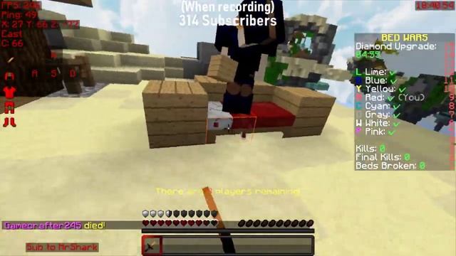 20K Points Montage! | Force | Minecraft BlocksMC Bedwars смотреть онлайн