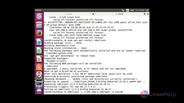 How to Setup Samba server and Allow File Sharing on Linux/Windows Clients смотреть онлайн