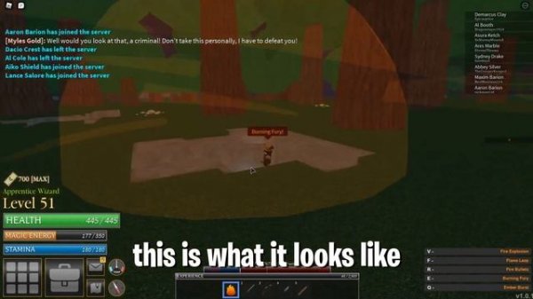 FIRE Magic Showcase ? || World of Magic